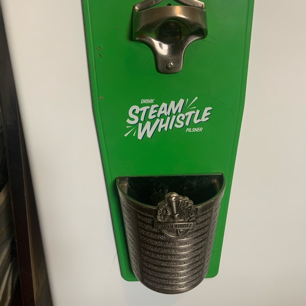 Green Wall-Mounted Bottle Opener